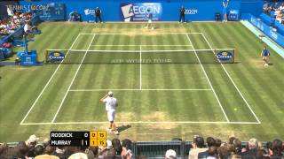 Roddick vs Murray  Queens 2011 SF HD [upl. by Luz]