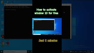 Activate Window 10  How to activate window 10 for free  best trick [upl. by Liamaj129]