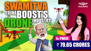 PM Modis Swamitva Yojna gives a boost to Indian Drone Industry  Drone Helpline Video [upl. by Naliorf249]