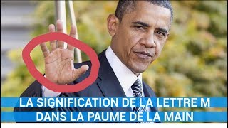 LA SIGNIFICATION DE LA LETTRE M DANS LA PAUME DE LA MAIN c0ns3ils [upl. by Nanfa732]