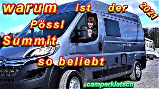 Pössl Summit 540  Prime 🔥 Modell 2021 🔥 günstige Wohnmobile Kastenwagen 🔥 Camper Van Test Review [upl. by Atsyrc376]