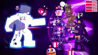 Scott Cawthon Final Boss Hard Mode FNAF World [upl. by Ecerahs]