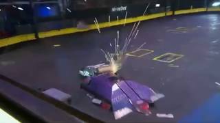 Two Super Fast Bots Smash Each Other To Bits  HyperShock Vs Claw Viper  BattleBots [upl. by Retluoc]