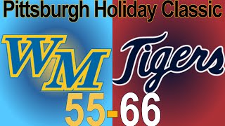 2023 Pittsburgh Holiday Classic McKeesport vs West Mifflin Highlights [upl. by Kristin]