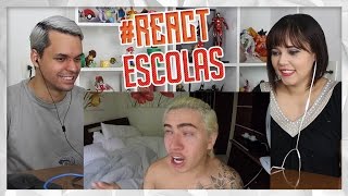 REACT ESCOLA DE RICO E DE POBRE whinderssonnunes [upl. by Nwahsad]