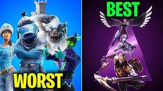 RANKING EVERY FORTNITE BUNDLE FROM WORST TO BEST FORTNITE SKIN BUNDLES [upl. by Presber]