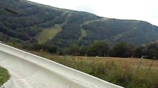 Alpine Slide in Stowe Vermont [upl. by Lachish]