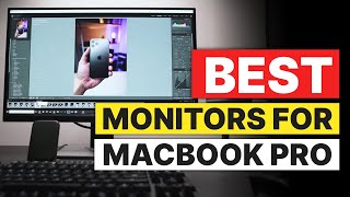 Top 3 Monitors for Macbook Pro in 2024 👌 [upl. by Screens]