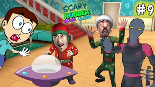 Scary Robber Home Clash  Alien  UFO Prank 9  Shiva and Kanzo Gameplay [upl. by Olivann845]