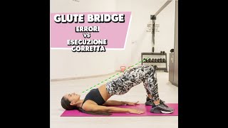 PONTE PER GLUTEI 🍑… ed i suoi errori più comuni ❌ [upl. by Etnoled]