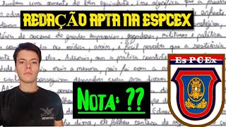 COMO ESTUDAR REDAÇÃO PARA EsPCEx  MINHA REDAÇÃO [upl. by Htnamas]