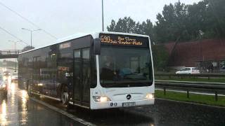 Potsdam Ausfahrt vom ehemaligen Wagen 8051 Citaro O530 am Stern Center 720pHD [upl. by Esnohpla]