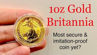 2022 1oz Gold Britannia Bullion Coin from the Royal Mint  latest buy for my stackcollection 4K HD [upl. by Daitzman837]