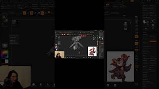 Ставим барашка в позу  art 3d zbrush speedsculpt [upl. by Gemperle740]