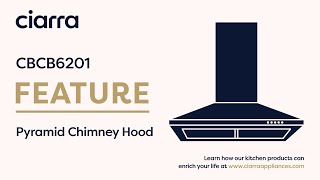 CIARRA Stainless Steel Chimney Cooker Hood 60cm CBCB6201 [upl. by Oicinoid894]