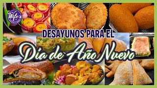 PREPARA ESTOS DESAYUNOS EL DIA DE AÑO NUEVO  RecetasMWC [upl. by Enyledam]