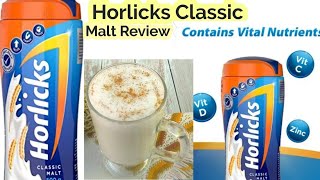 Horlicks Classic Malt Review ll Beauty Lover ll [upl. by Aicelef]