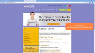 Review the basics in Volgistics Getting Started Guide [upl. by Chiquita350]