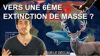 LA 6ÈME EXTINCTION DE MASSE EN CARTES [upl. by Adialeda]