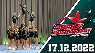 TLC Goody  Norddeutsche Cheerleading Landesmeisterschaft 2022 in Neumünster  Junior Cheer Level 2 [upl. by Nagem461]