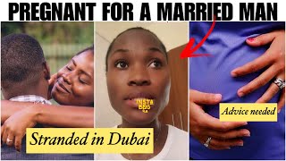 PREGNANT LADY stranded in DUBAI as her MARRIED BOYFRIEND abandons her [upl. by Alakim]