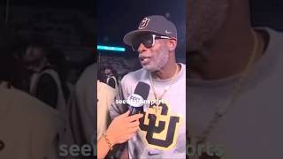 DEION SANDERS reacts to COLORADO WIN vs UCF deionsanders coloradofootball cfb espn nfl [upl. by Mario983]