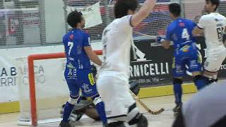 Highlights  Coppa Italia Serie A1  Semifinale  Hockey Trissino x Cons Maremmano Cave Follonica [upl. by Ayatahs658]