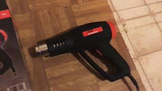 Drill Master Heat Gun Review [upl. by Ennovad681]