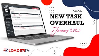 EZ Loader TMS  January 2023  New Task Functionality [upl. by Kramlich713]