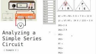 Series Circuit Analysis part 2 [upl. by Mozelle539]