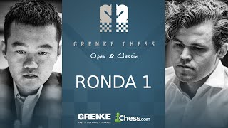 GRENKE CHESS CLASSIC 2024 12 Magnus Carlsen Ding Liren Rapport Maxime VachierLagrave [upl. by Llirret822]