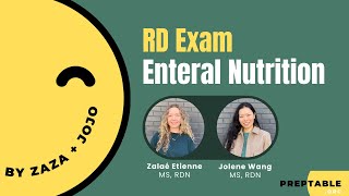 RD Exam Enteral Nutrition Review  StepbyStep Calculation Guide [upl. by Ahsiener]