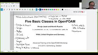 Introduction to OpenFOAM programming  Lesson 3  8202024 [upl. by Arua]