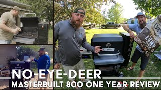 Masterbuilt 800 Gravity Series ONE YEAR REVIEW  Is it the BEST grill for the price [upl. by Alejoa121]