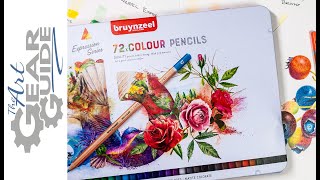 Bruynzeel Expression Coloured Pencil Review [upl. by Anelra493]