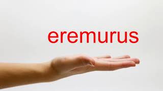 How to Pronounce eremurus  American English [upl. by Zalucki891]