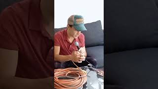 Reparando EXTENCIÓN eléctrica⚡️🔌 iluminacion sonido electricidad músicos dj méxico diy [upl. by Aduhey]