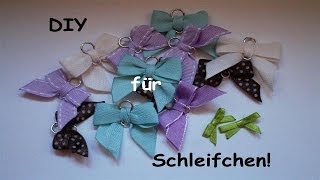 TUTORIAL DIY Schleifen binden [upl. by Oiligriv]