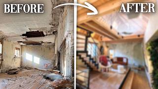 TIMELAPSE 2 YEARS  Renovating an abandoned house  Start to Finish [upl. by Ykcaj]