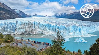 Perito Moreno Glacier Argentina Amazing Places 4K [upl. by Noizneb]