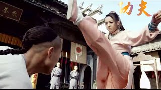 功夫電影！武林高手小瞧美女，殊不知美女功夫深不可測，連續擊敗三大高手 🔥 功夫  Kung Fu [upl. by Alahs]