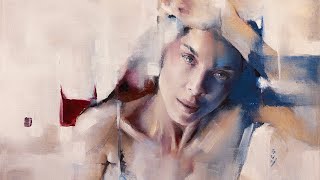 Expressionist Portrait Oil Paint Timelapse From Underpainting to the Finished Painting [upl. by Lap522]