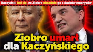 Ziobro umarł dla Kaczyńskiego Prezes boi się że Zbyszek ukradnie mu datki od emerytów Mjr Cheda [upl. by Ninnette861]