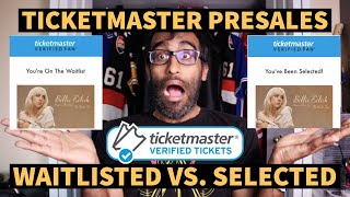 HOW TO PREPARE FOR A TICKETMASTER VERIFIED FAN PRESALE  BUY PRESALE TICKETS WAITLISTED VS SELECTED [upl. by Eiblehs]