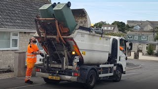 2015 amp 2021 Isuzu Micro L Bin Lorrys Collecting Food Waste In Dorset [upl. by Dexter506]