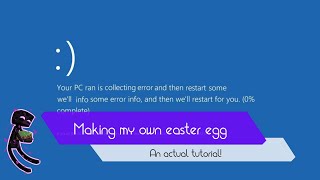 Making a custom easter egg in Windows [upl. by Westley318]