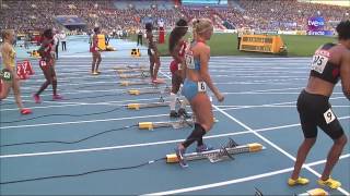 Final 100m vallas femenino Atletismo Cto del Mundo Moscú 2013 [upl. by Liarret401]