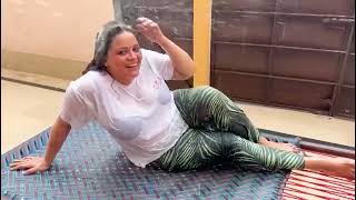 SOBIA KHAN VLOG 2024 SOBIA ENJOY IN BEAUTIFUL WEATHER funny [upl. by Bartholomew]