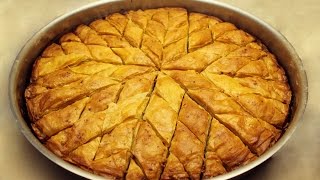 Recette de gateau Baklawa  Turc Pate baklava [upl. by Wulf]