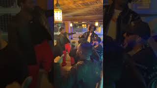 Fireboy DML x Omah Lay Vibing to Rema’s ‘MARCH AM’ in Dubai [upl. by Eikcor]